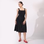 Black midi Length Dress
