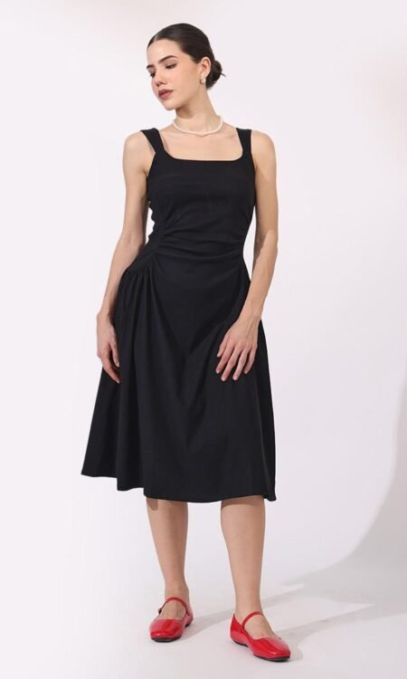 Black midi Length Dress