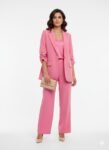 Bubble Gum Pink Single Breasted Blazer Set