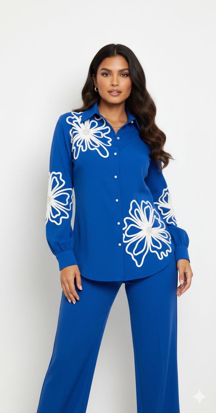 Cobalt Blue Coord Set