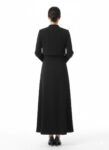 Floor-length Black Gown with Shrug (1)