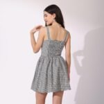 Gingham Mini Dress (2)