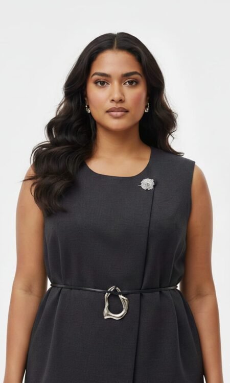 Navy Two-piece tailored set