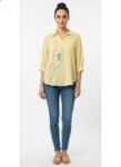 Yellow Linen Top (2)