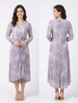 Lavender Orbit Midi Dress
