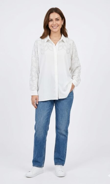 Geometric Stone Patterns Shirt