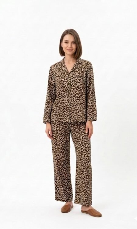 Leopard Print Cord Set