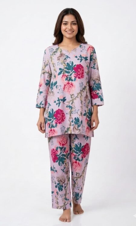 Soft Lavender Floral Set