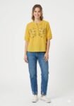 vibrant  mustard yellow Top