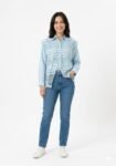 Light blue layered shirt
