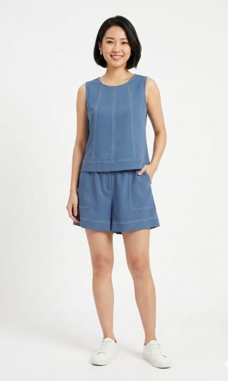 Denim Blue coordinated set