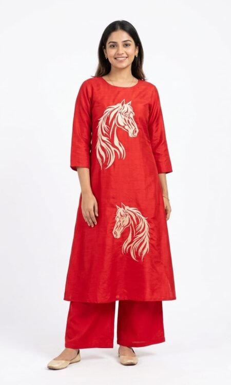 Red Horse Motif Set