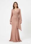 Rose Gold Dress with a metallic shimmer