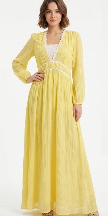 Yellow Maxi Dress