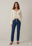 Cream Lace top