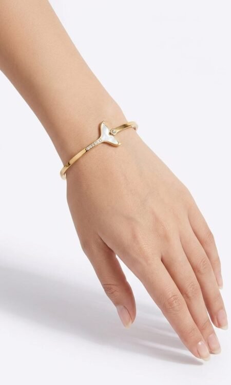 Premium Golden Bamboo Joint Structural Hinged Bangle