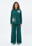 Bottle green co-ord set