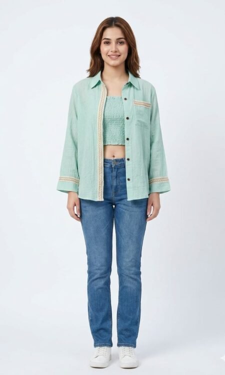 Embellished & Patterned Shirts