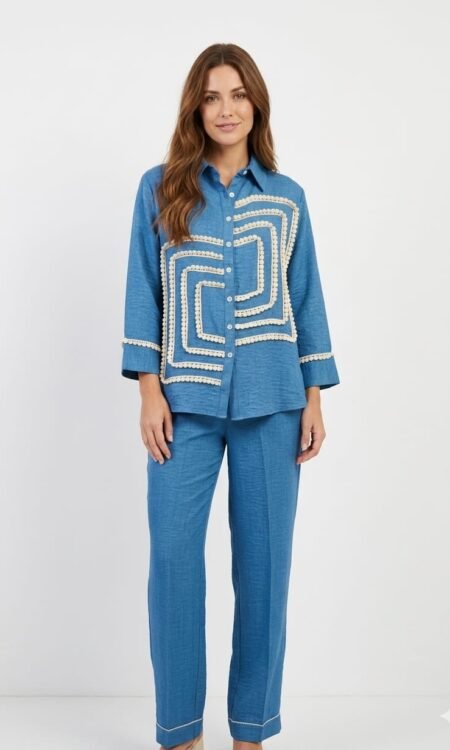 Geometric Crochet Lace Co-ord Set