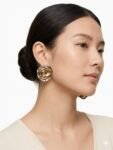 The Aurelia Mixed-Metal Sculptural Rose Earrings