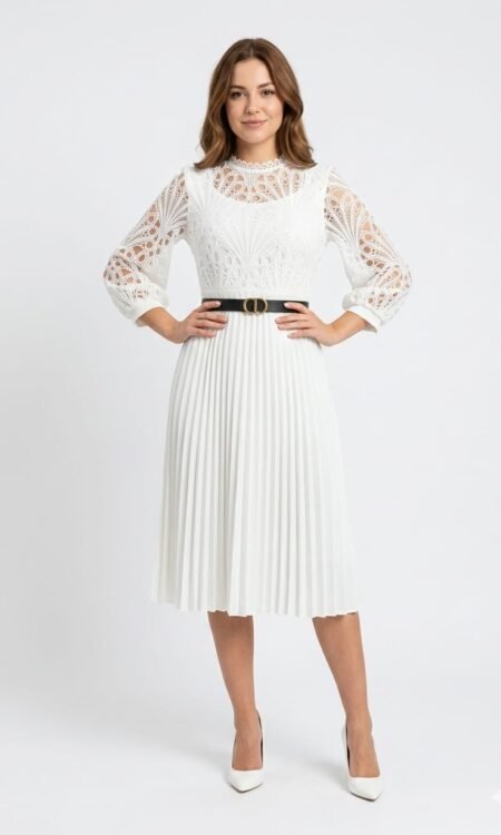 Crosia White Dress