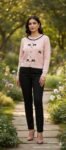 Premium Whimsical Bow-Accent Knit Cardigan