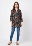 Blue Print Short Kurti