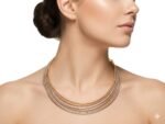 Premium Anti-Tarnish Minimalist Gold Curved Bar Torque Choker Necklace