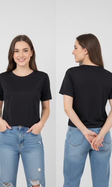 Jet-Black Luxury  T-shirt
