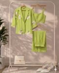 Lime green cord set