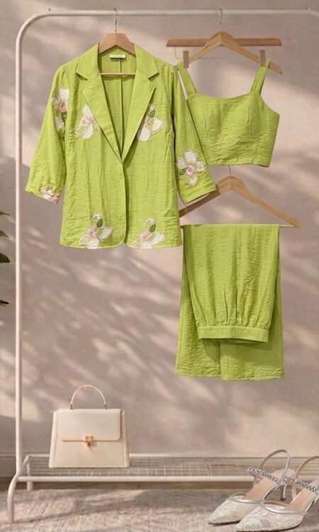 Lime green cord set
