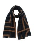 Modern Abstract Geometric Luxury Scarf / Stole