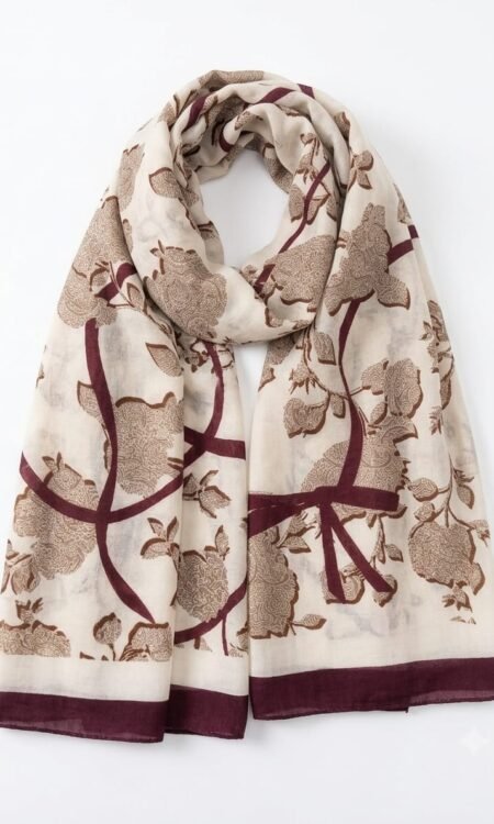 Chintz Botanical Luxury Scarf / Stole