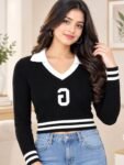 Black And White  Top