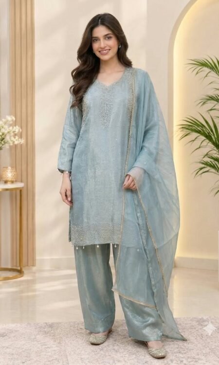Traditional 3-Piece Salwar Suit